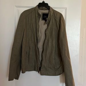 Marc Anthony olive zip up jacket